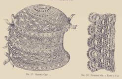 37_BABYS_CAP_CROCHET, No 38 Lace for Cap